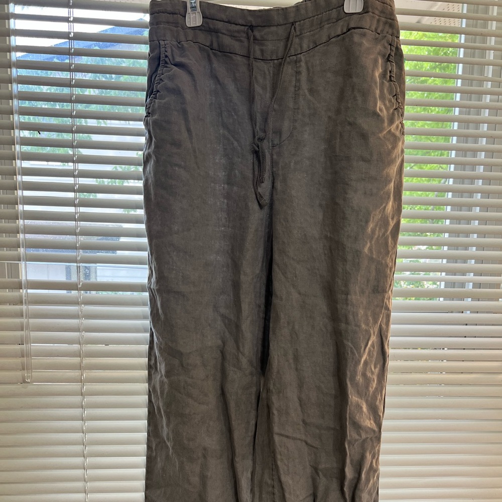 Cynthia Rowley M linen pant
